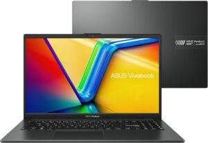 notebook asus vivobook go 15, amd ryzen 5 7520u, 8gb, 512gb ssd, keepos, tela 15,6" fhd, mixed black e1504fa nj732