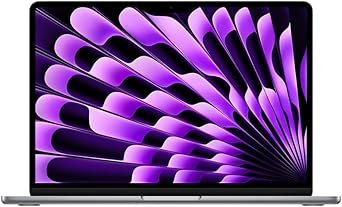 apple 2024 macbook air (de 13 polegadas, processador m3 da apple com cpu 8‑core e gpu 8‑core, 16gb memória unificada, 256 gb) cinzento sideral
