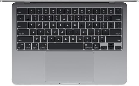 apple 2024 macbook air (de 13 polegadas, processador m3 da apple com cpu 8‑core e gpu 8‑core, 16gb memória unificada, 256 gb) cinzento sideral