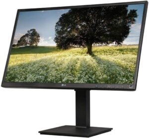 monitor lg 23,8" ips led full hd 24bl550j b, preta