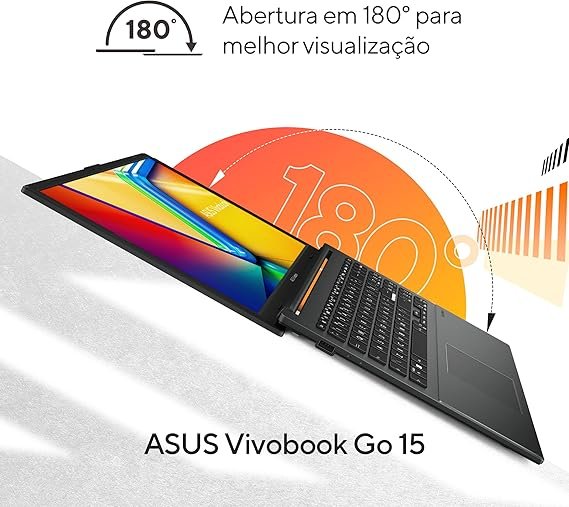 notebook asus vivobook go 15, amd ryzen 5 7520u, 8gb, 256gb ssd, keepos, tela 15,6" fhd, mixed black e1504fa nj731 notebook asus vivobook go 15, amd ryzen 5 7520u, 8gb, 256gb ssd, keepos, tela 15,6" fhd, mixed black e1504fa nj731